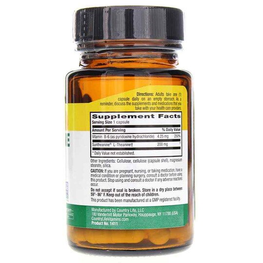 L-Theanine 200 Mg, CTL